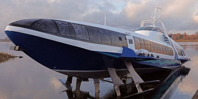 Первая «Комета» в Крыму готовится к испытаниям в открытом море Первая «Комета» в Крыму готовится к испытаниям в открытом море
